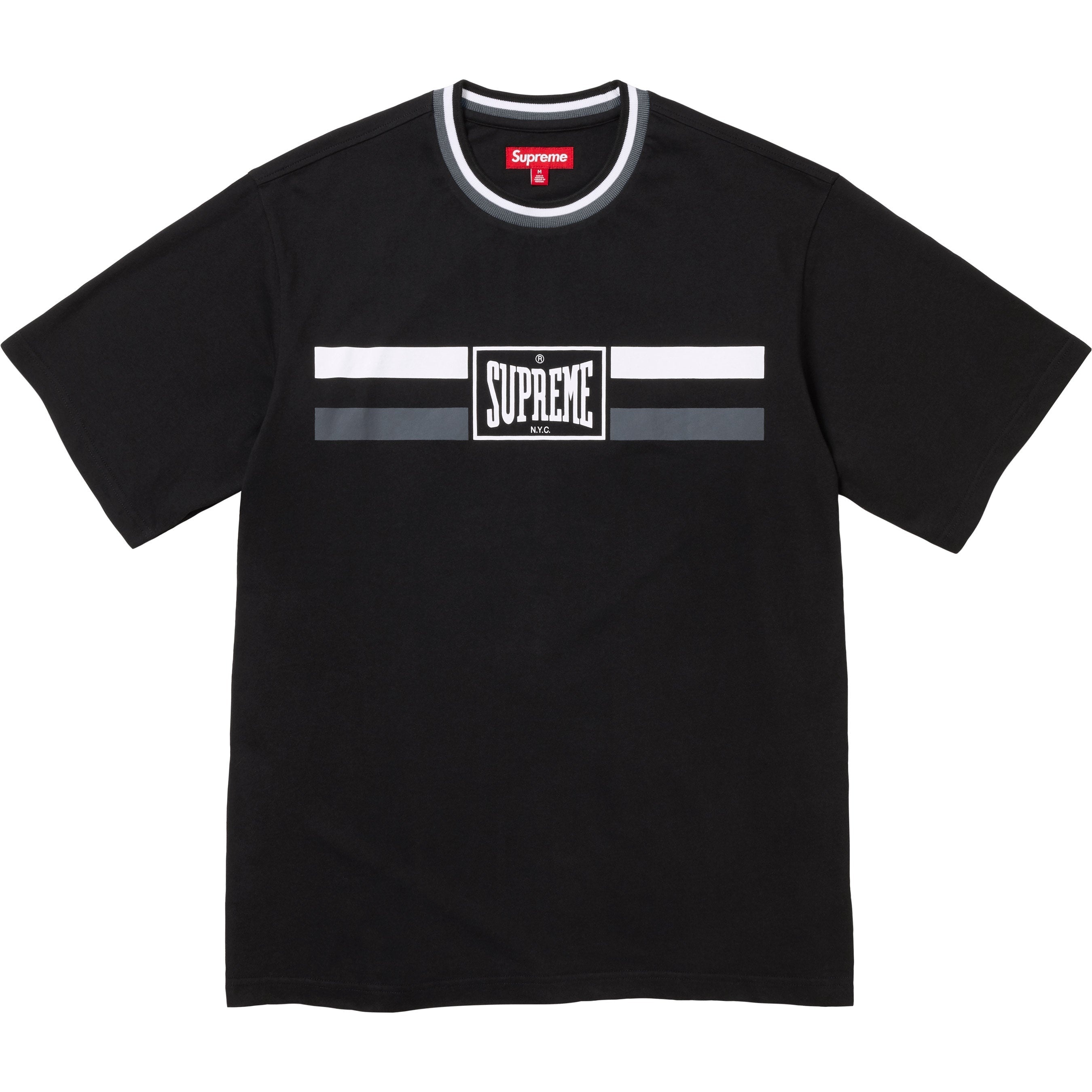 Warm Up Stripe S/S Top view 4
